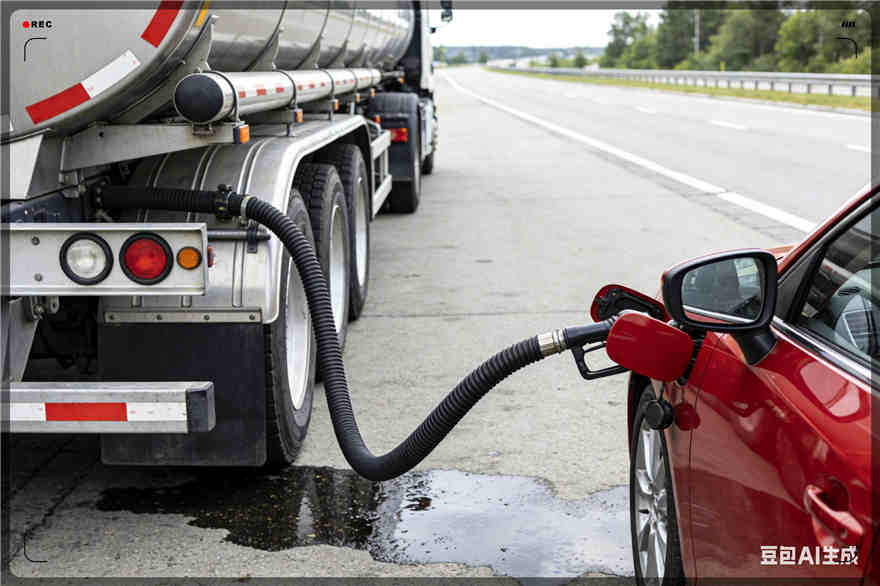 正定汽车救援送水案例